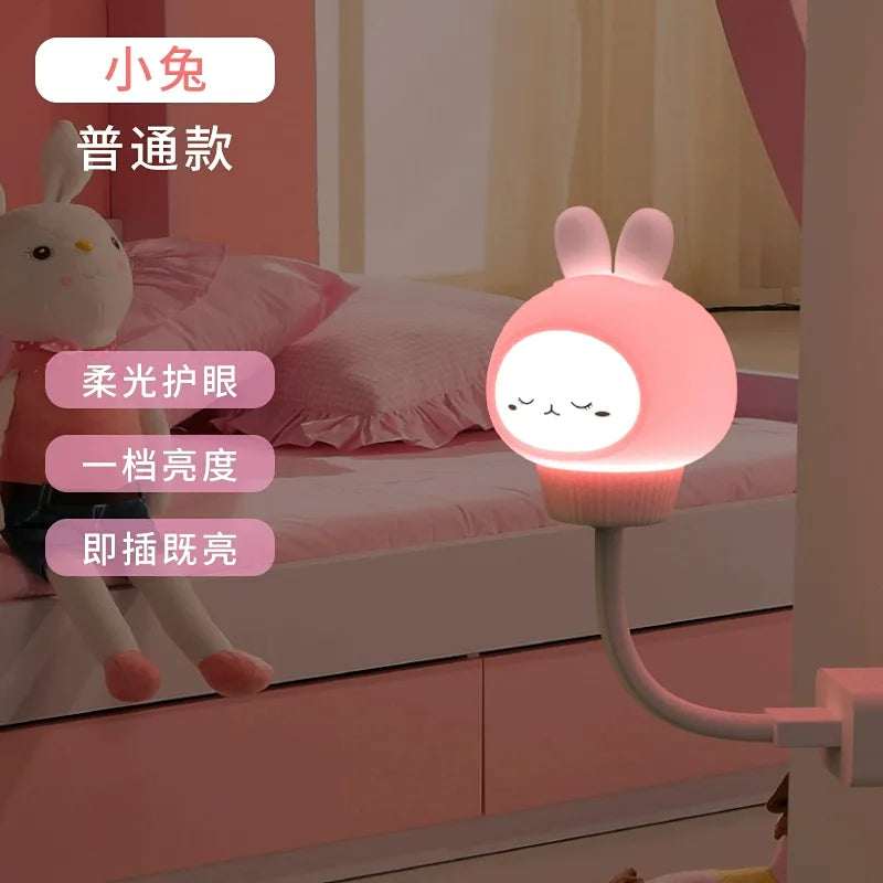 Bunny Glow USB Light - Snuggle Night Companion Lamp