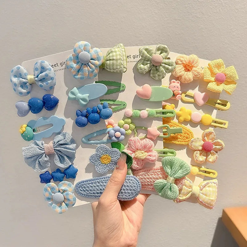 Princess Diaries Plush BB Hair Clips - 12-Piece Royal Set